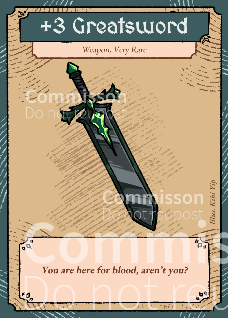 Greatsword +3