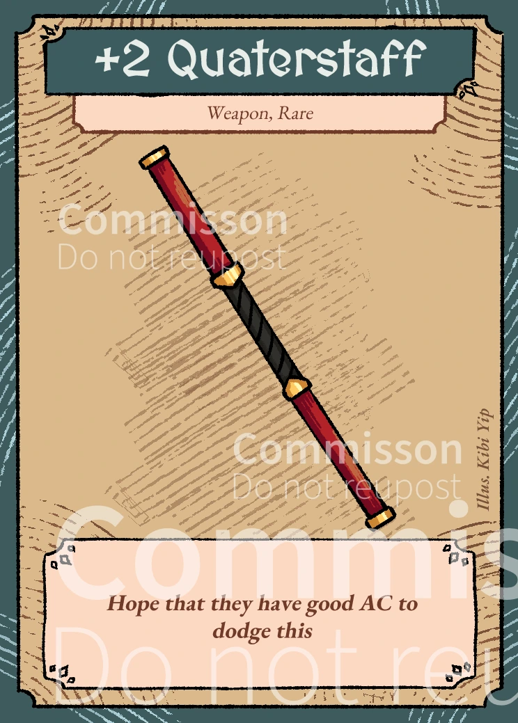 Quarterstaff +2