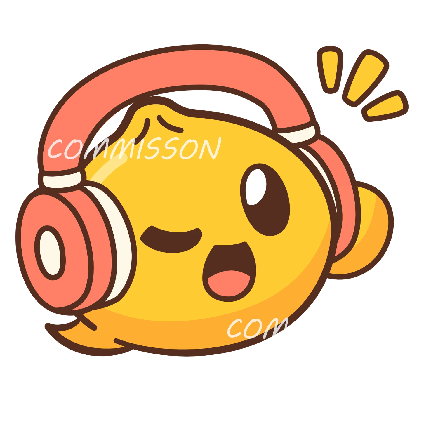OK Cantonese mascot — Headphone