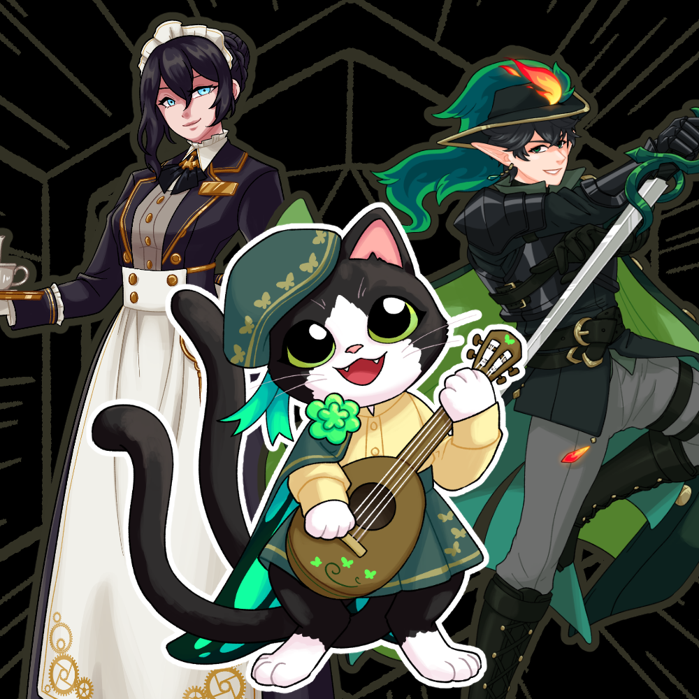 Tabletop RPG Character Design project thumbnail